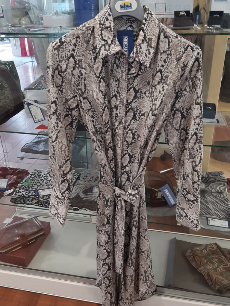 Mercatopoli Abito Pitonato Tg S