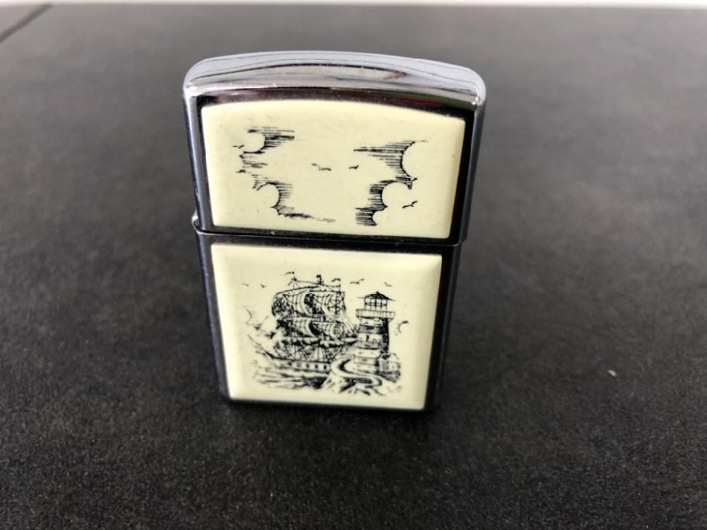 Mercatopoli Accendino Zippo Faro Veliero