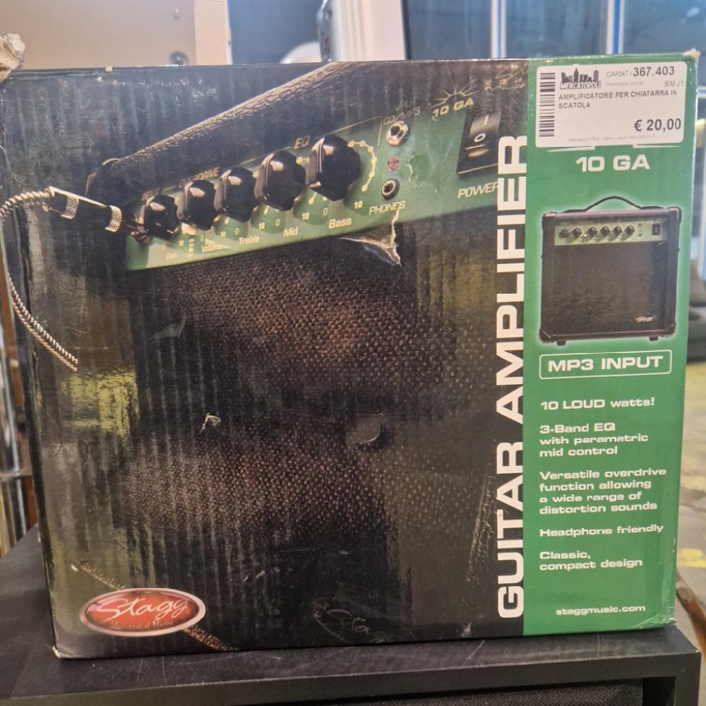 Mercatopoli AMPLIFICATORE PER CHIATARRA IN SCATOLA