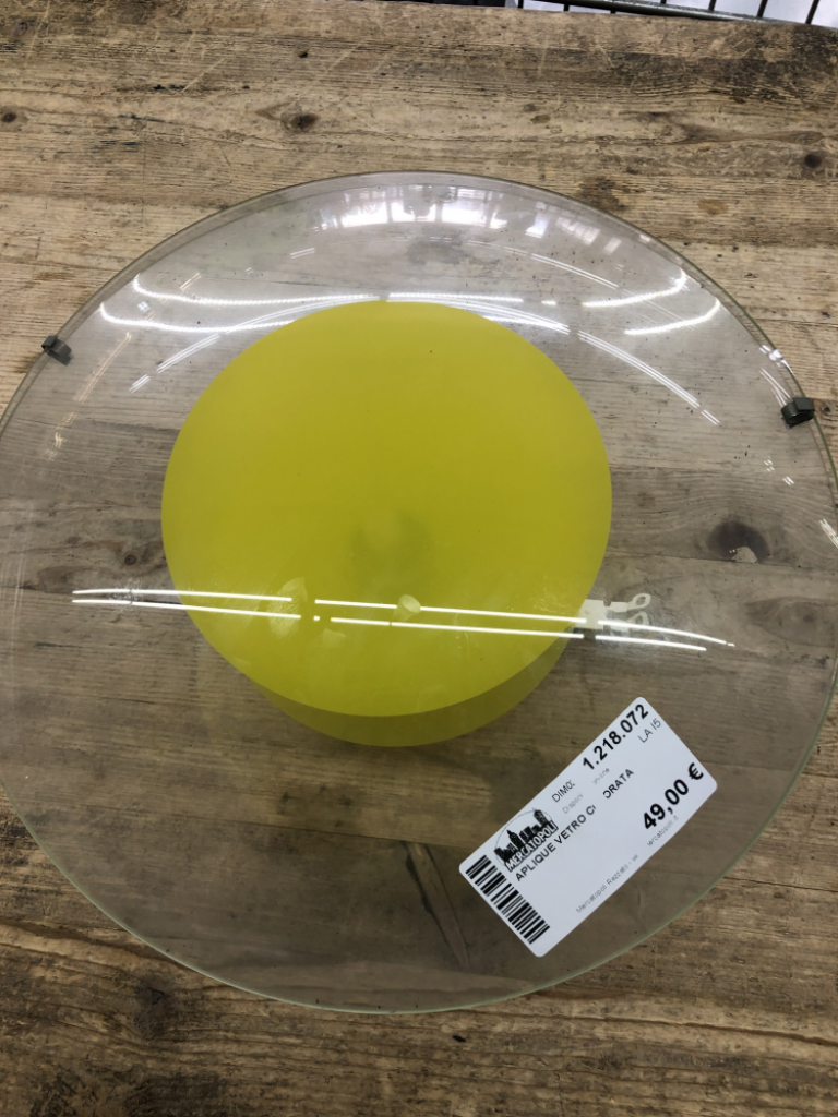 Mercatopoli Aplique Vetro Colorata
