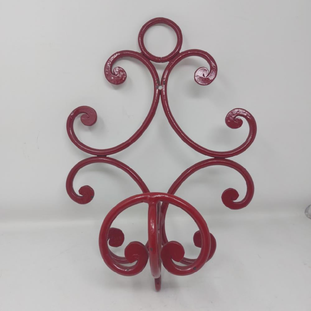 Mercatopoli Appendino Ferro Battuto Rosso