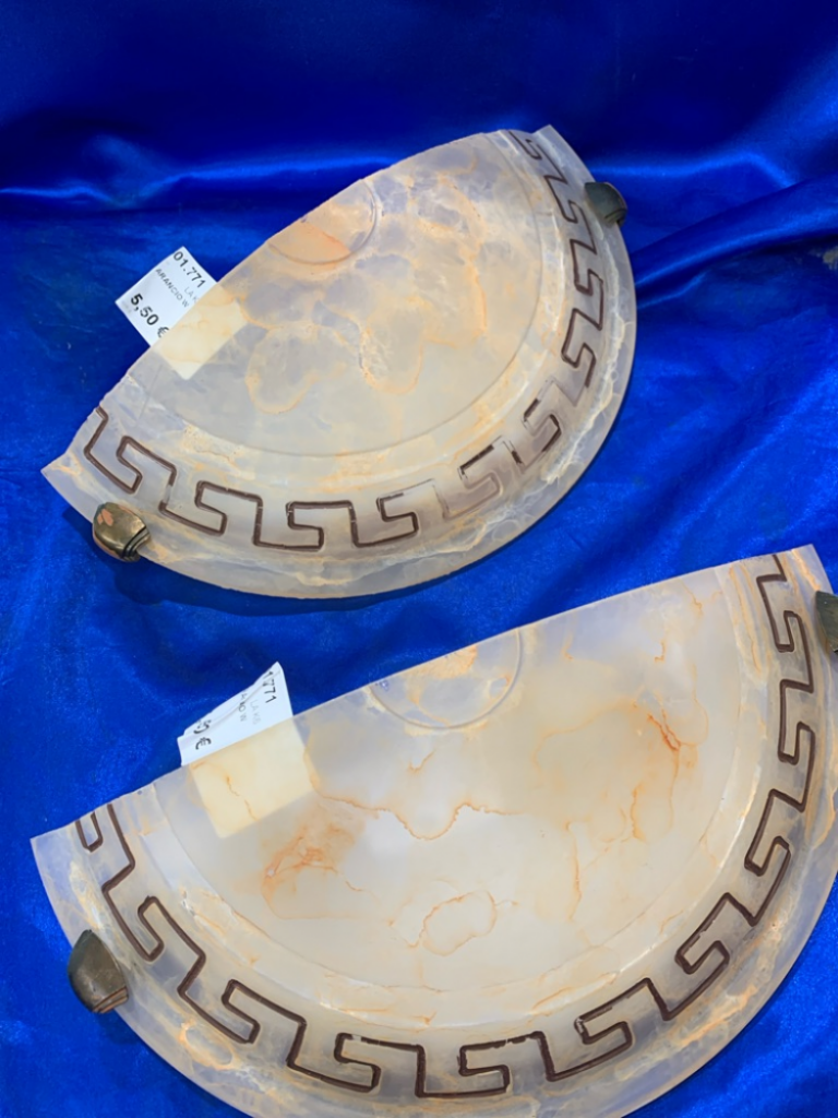 Mercatopoli APPLIQUE MEZZA LUNA ARANCIO W