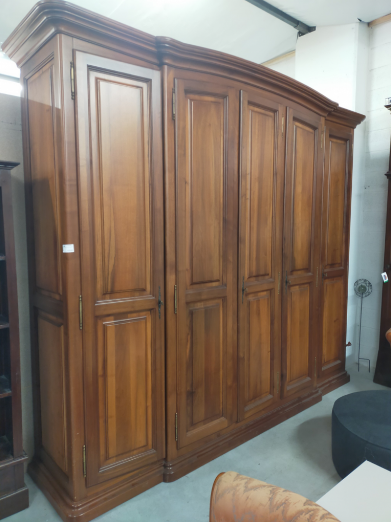 Mercatopoli Armadio Cinque Ante In Legno