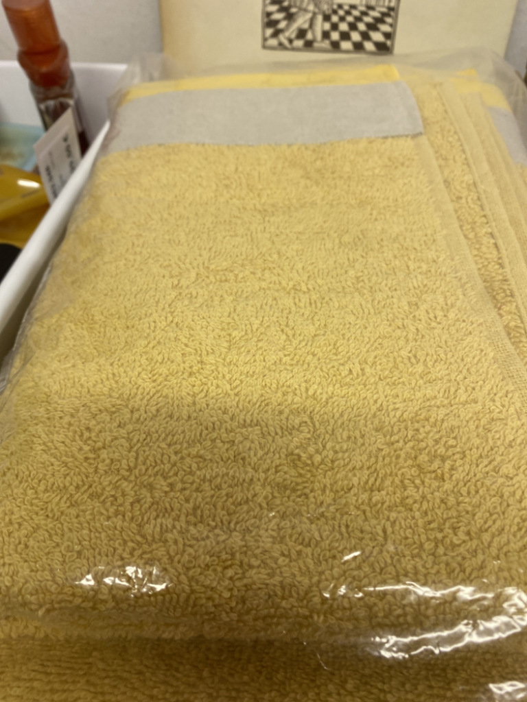 Mercatopoli Asciugamani Gialli Pz. 3