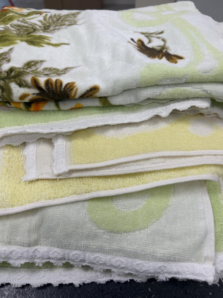 Mercatopoli Asciugamano Fiori Spugna