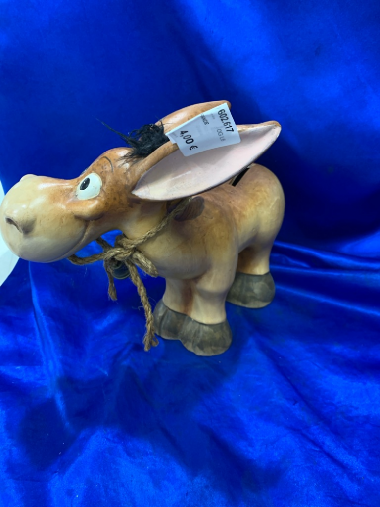 Mercatopoli ASINELLO COCCIO GRANDE SALVADANAIO