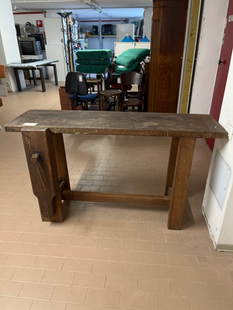 Mercatopoli Banco Con Morsa Da Falegname