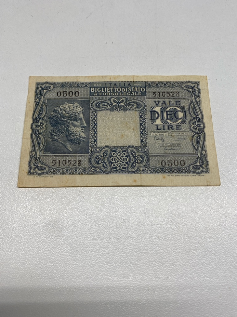 Mercatopoli Banconota Diecili Lire Giove