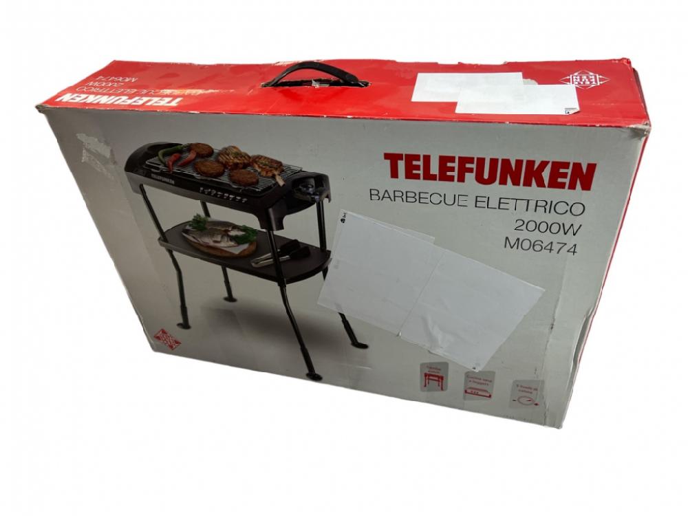 Mercatopoli BARBECUE ELETTRICO CON GAMBE M06474