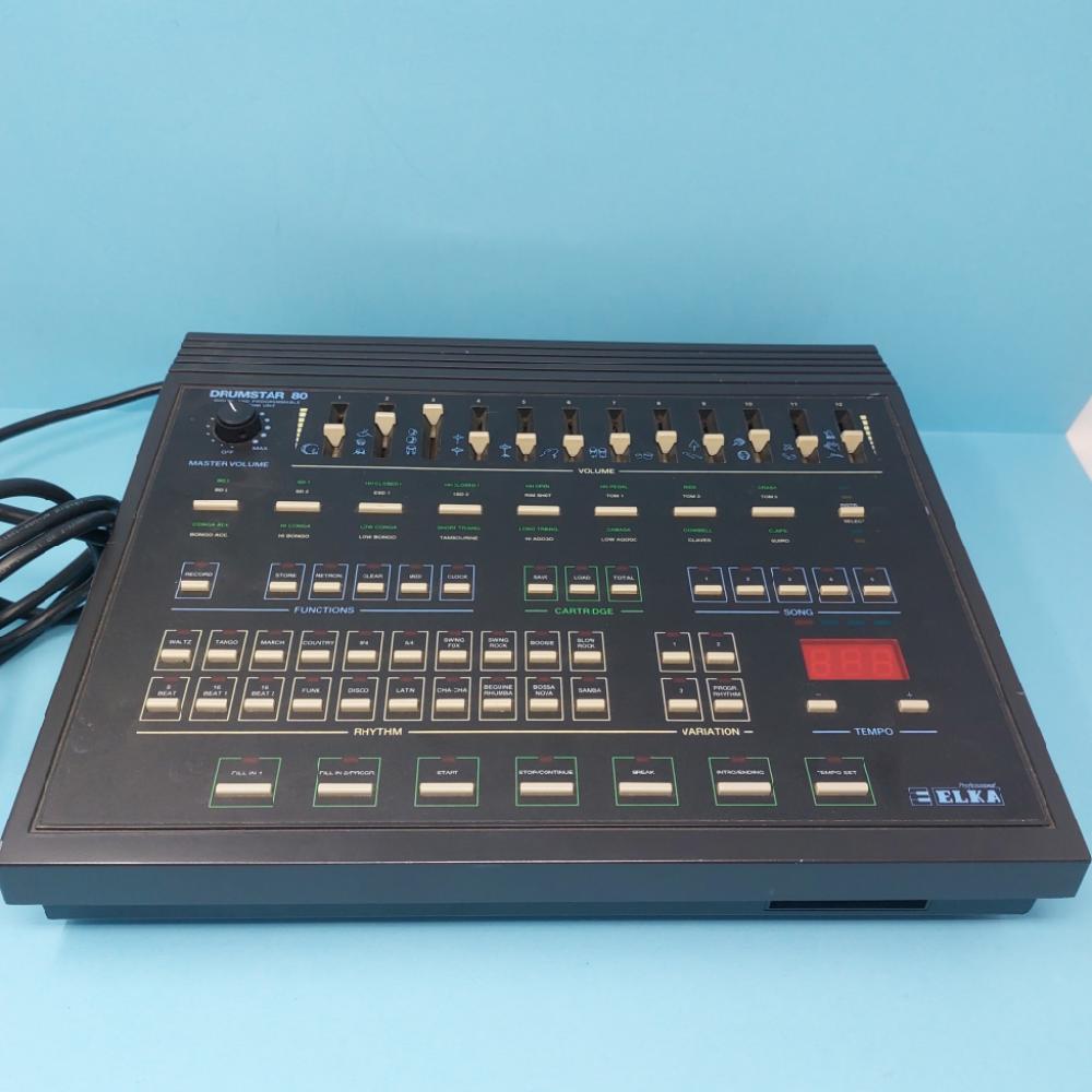 Mercatopoli Batteria Elettronica Elka Drumstar 80