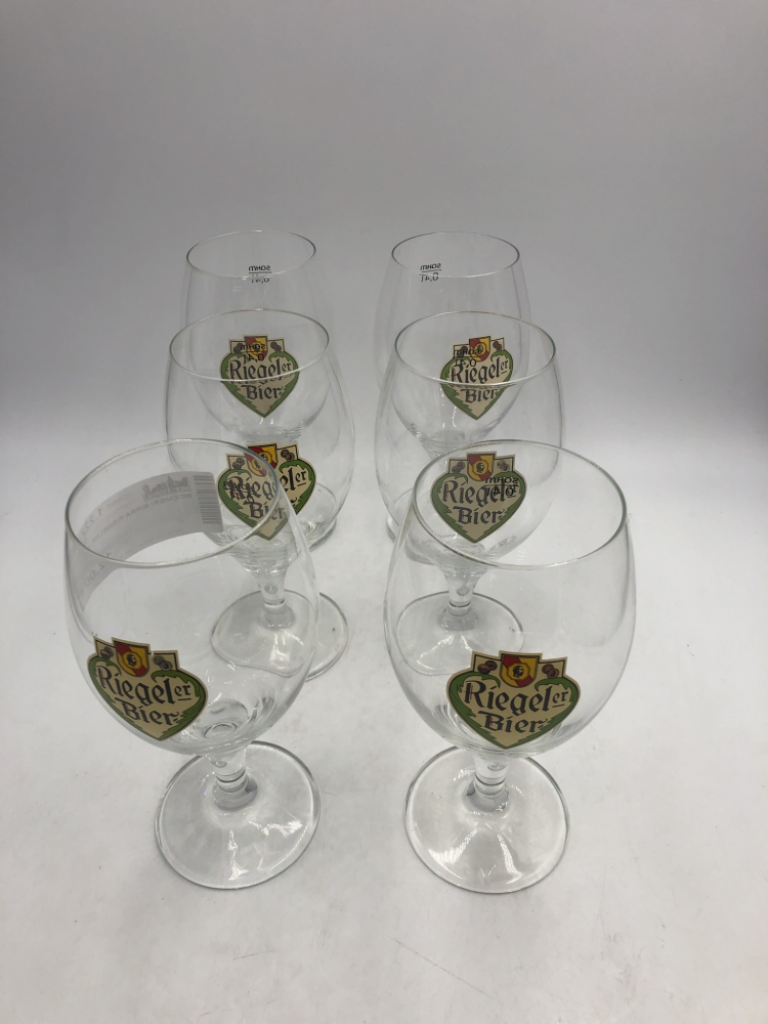 Mercatopoli Bicchieri Birra Riegeler X 6