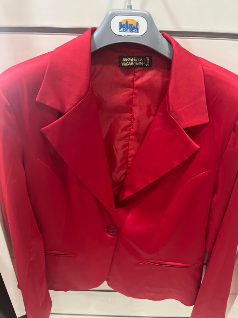 Mercatopoli Blazer Rosso Monella Vagabonda