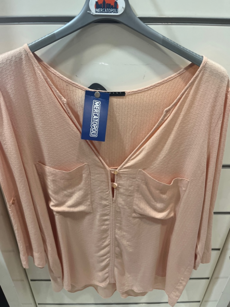 Mercatopoli Blusa Rosa Sisley