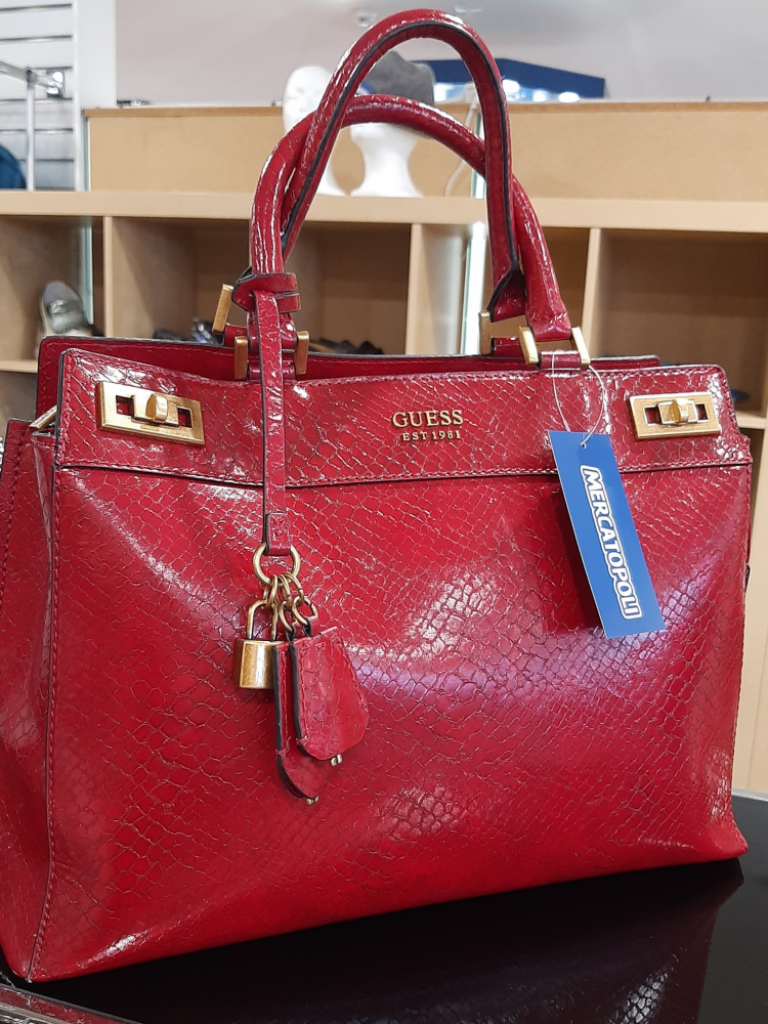 Mercatopoli Borsa Guess Rossa Nuova