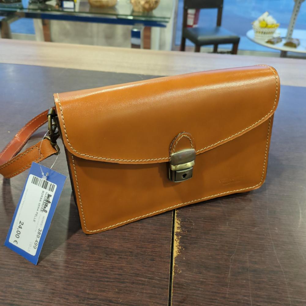 Mercatopoli Borsa Vera Pelle