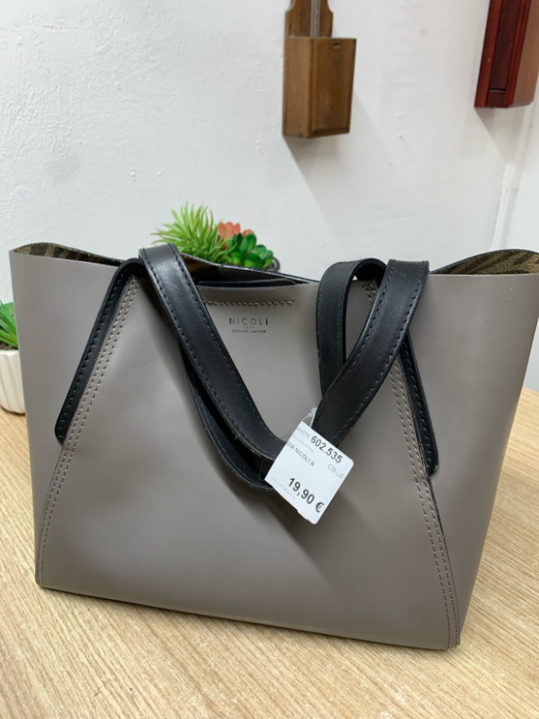 Mercatopoli Borsetta Grigia Nicoli A