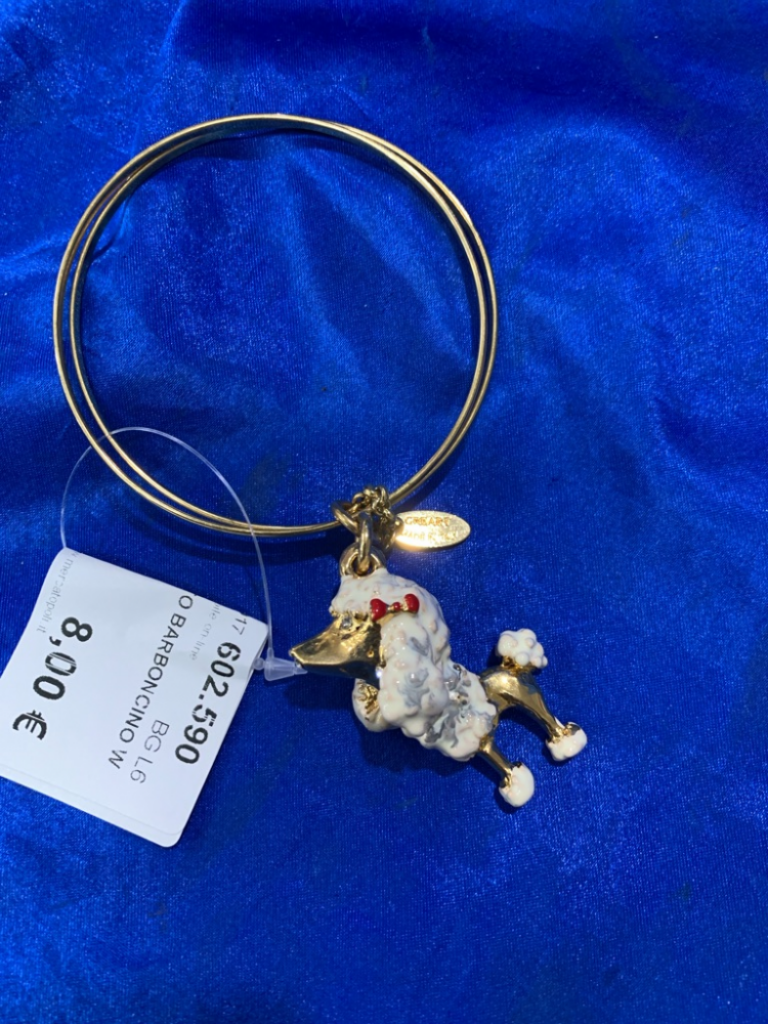 Mercatopoli BRACCIALE DORATO BARBONCINO W