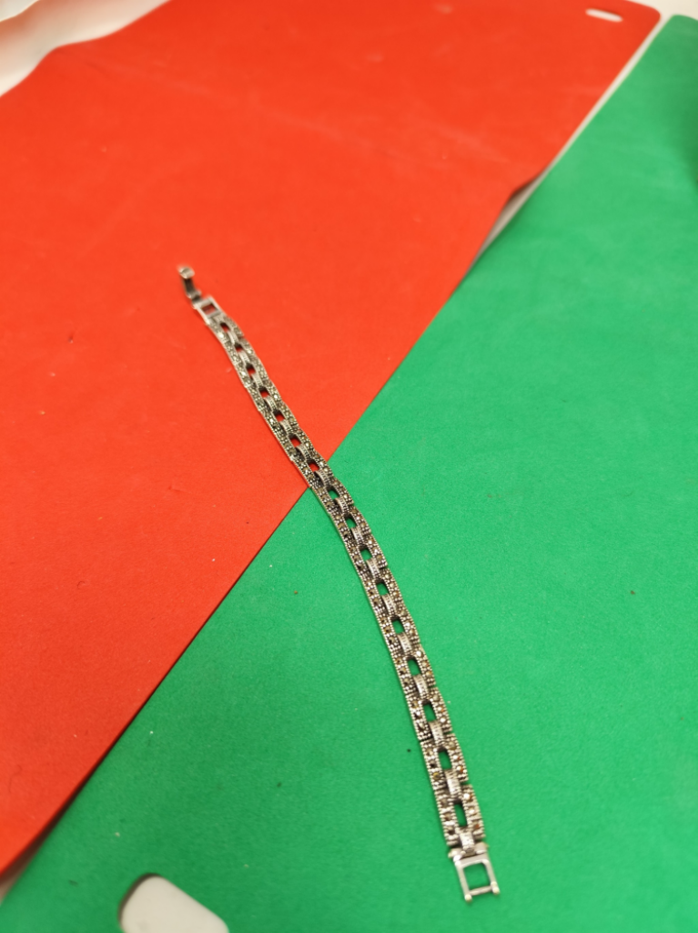 Mercatopoli Braccialetto Arg Pietrine