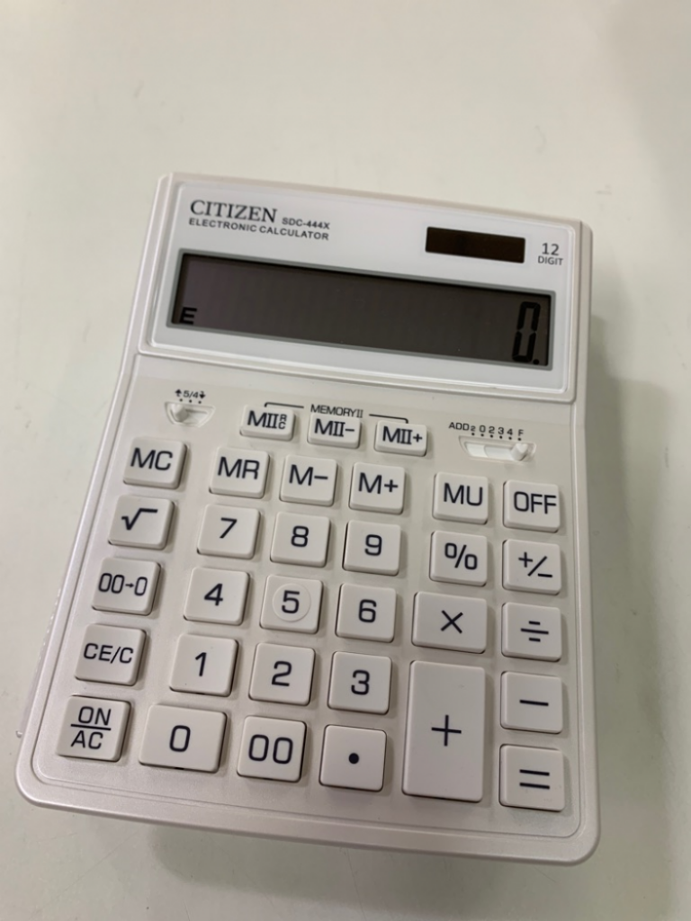 Mercatopoli Calcolatrice Citizen 12 Digit Solare