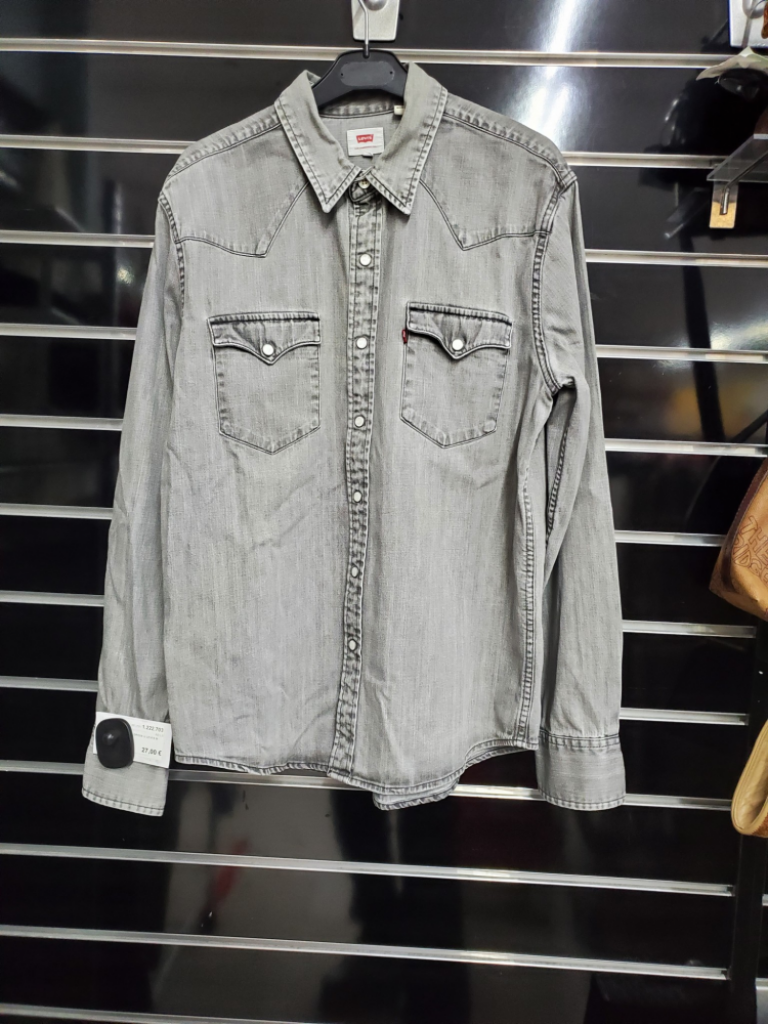 Mercatopoli Camicia Jeans Grigia U Levi's M
