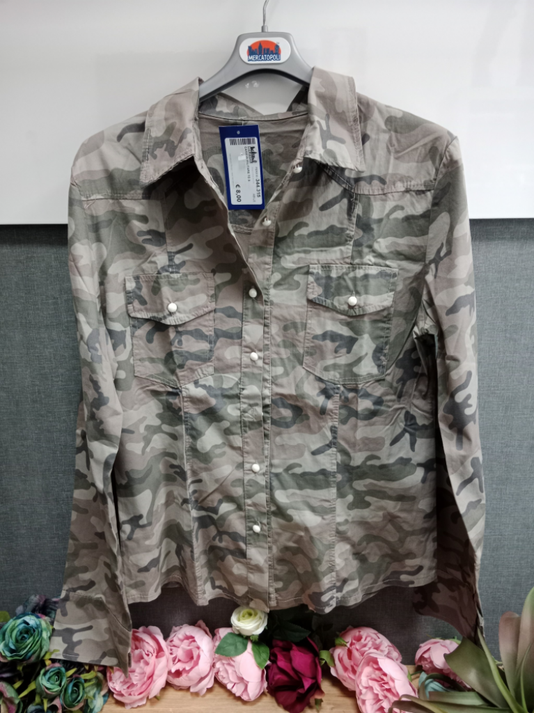 Mercatopoli Camicia Militare Tg S