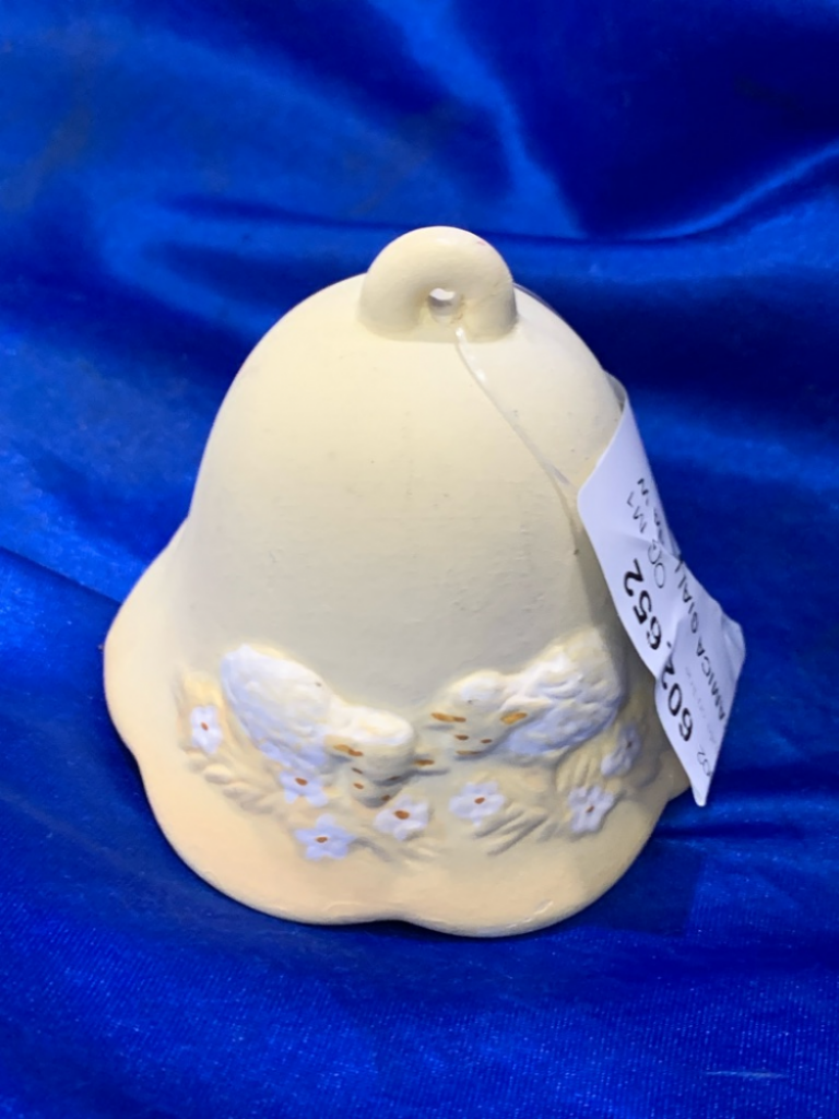 Mercatopoli CAMPANELLA CERAMICA GIALLINA W