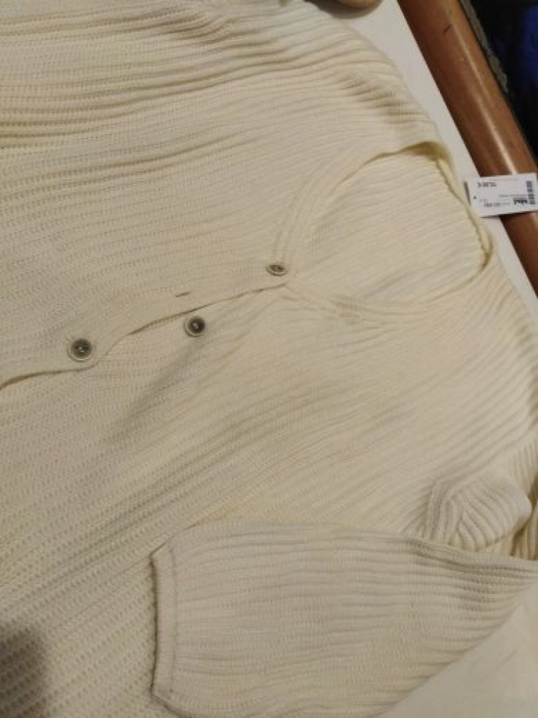 Mercatopoli Cardigan D/L Panna