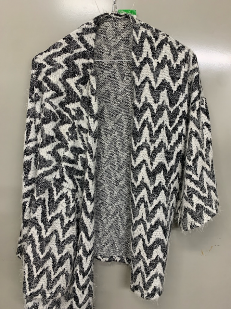 Mercatopoli CARDIGAN GRIGIO E NERO SNC TG U A