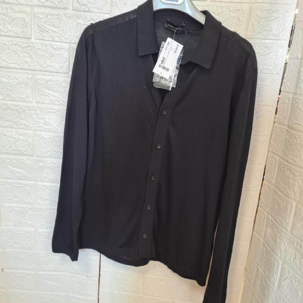 Mercatopoli Cardigan U Tg L Nero Nuovo