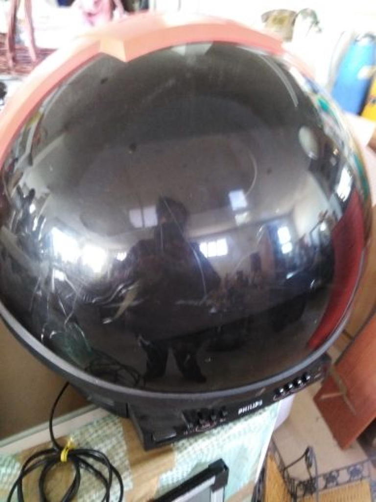 Mercatopoli Casco Vintage Philips Discover TV
