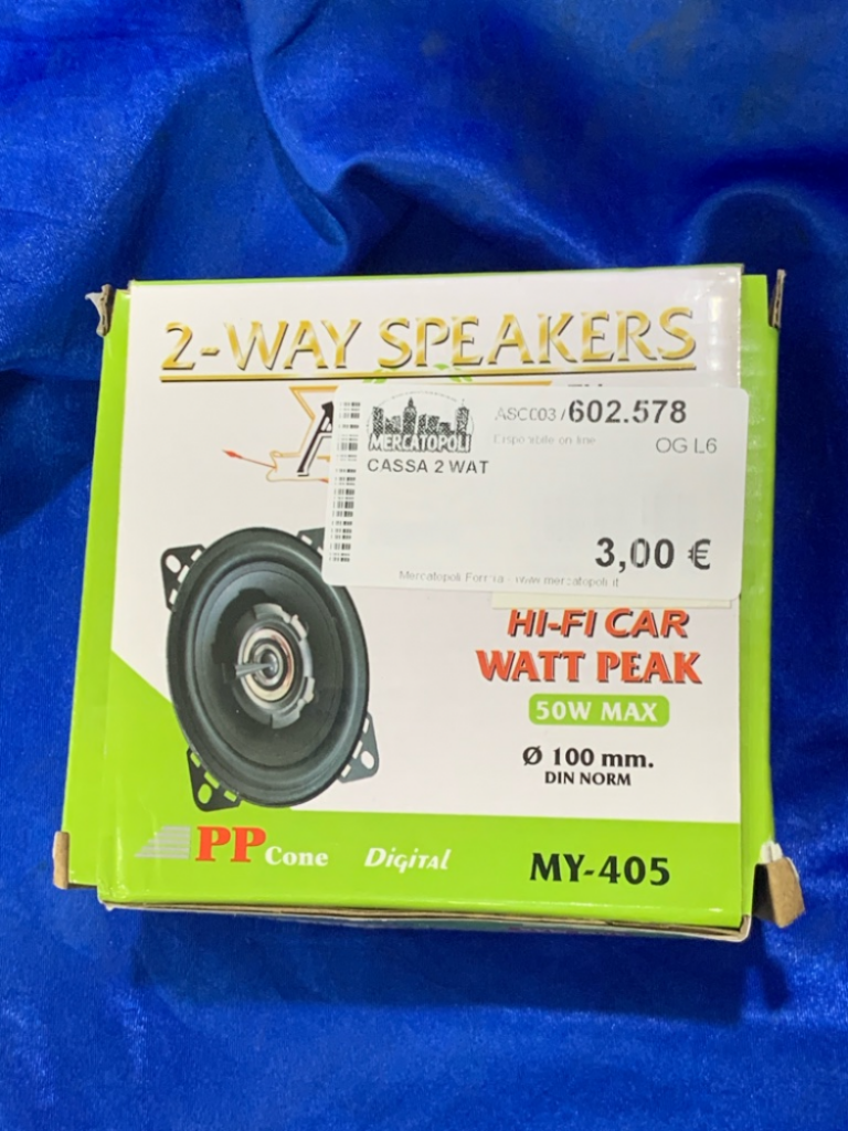 Mercatopoli CASSA 2 WAT