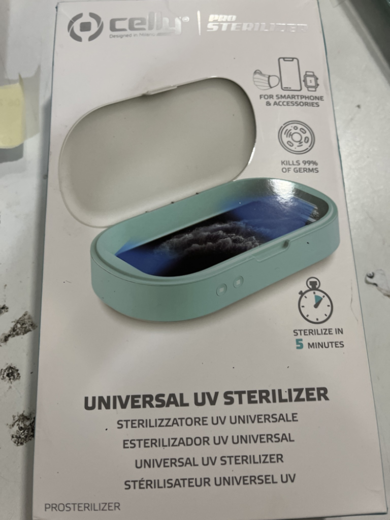 Mercatopoli celly sterilizzatore