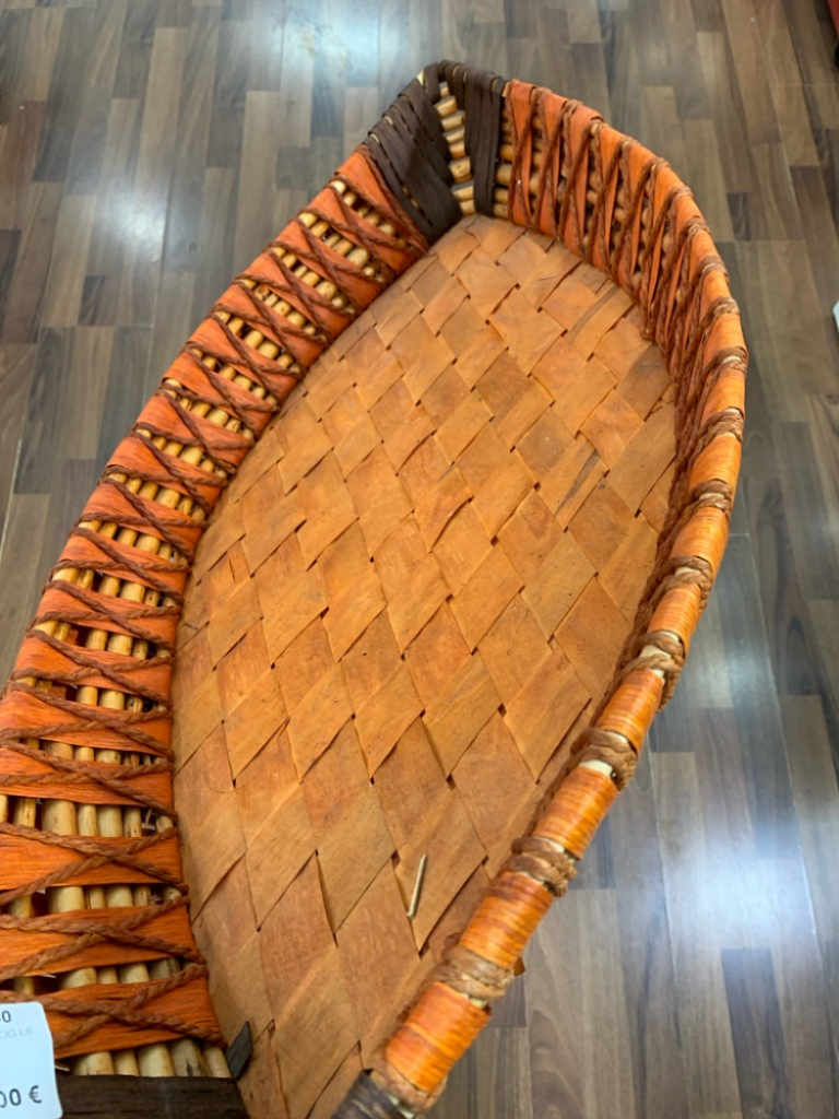 Mercatopoli CESTINO ARANCIO CM 76