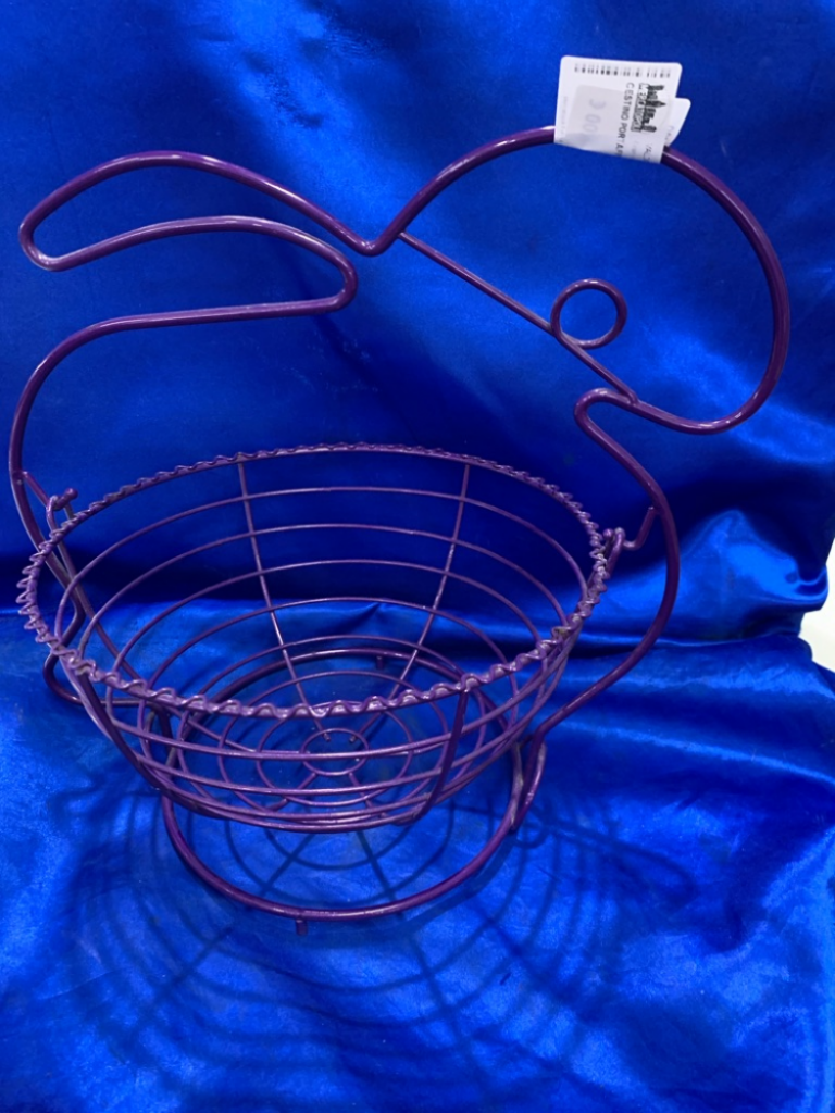 Mercatopoli CESTINO PORTAFRUTTA VIOLA