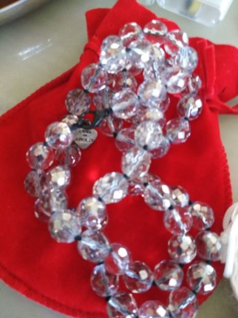 Mercatopoli Collana Cristallo Di Rocca Airoldi