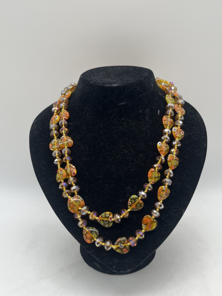 Mercatopoli Collana Cuori Murrine