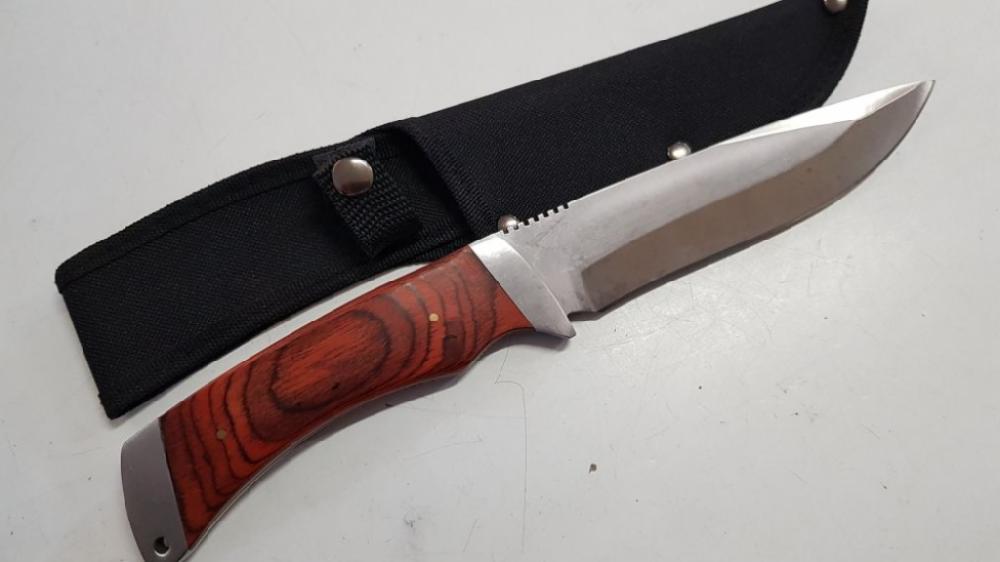 Mercatopoli Coltello Bowie Con Fodero E Scatola
