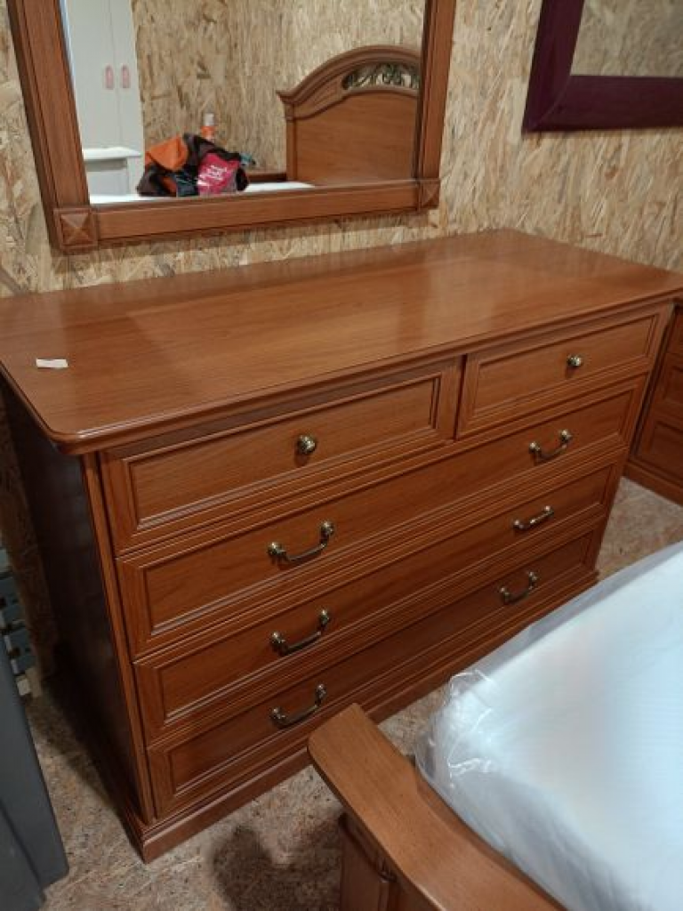 Mercatopoli Como 5 Cassetti Noce