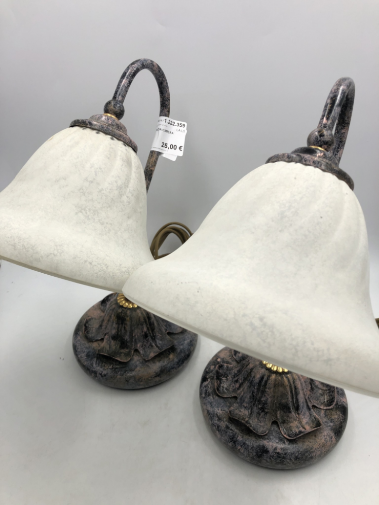 Mercatopoli Coppia Lampade Da Camera