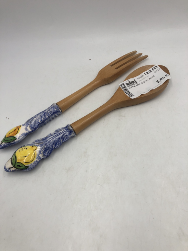Mercatopoli Coppia Posate Con Limone