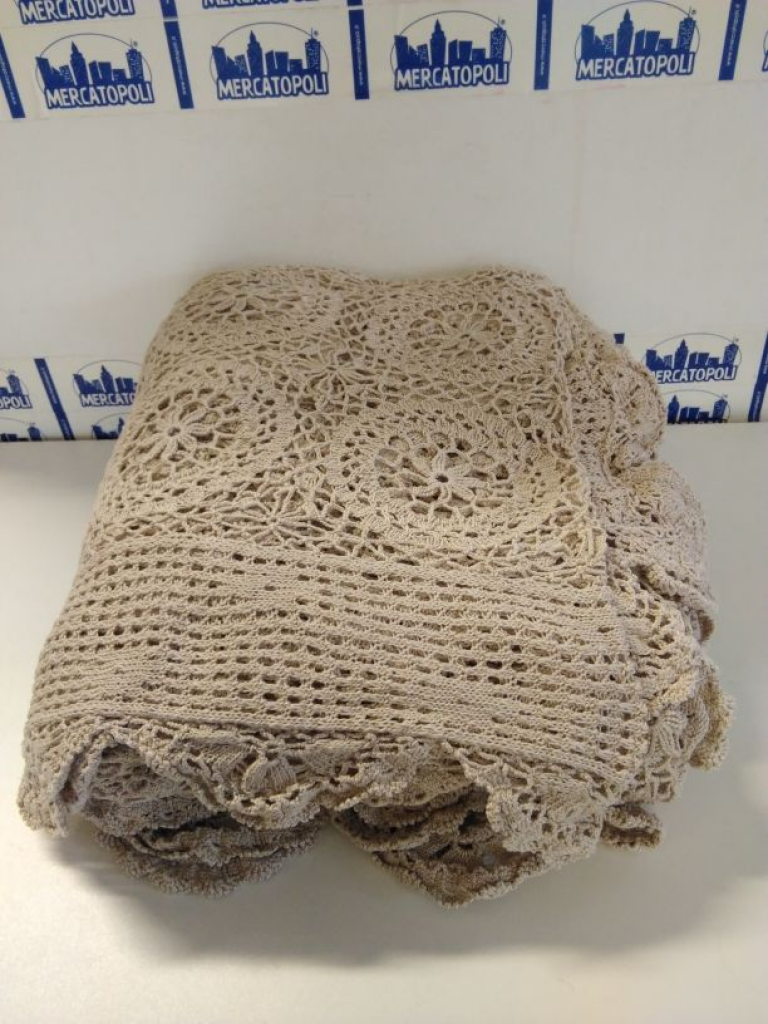 Mercatopoli Copriletto Matrimoniale Uncinetto