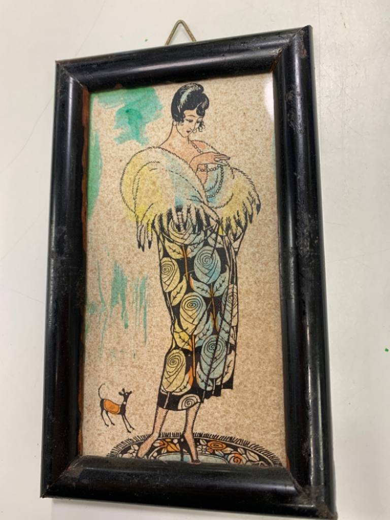 Mercatopoli Cornicetta Stampa Liberty 10x16 Cm