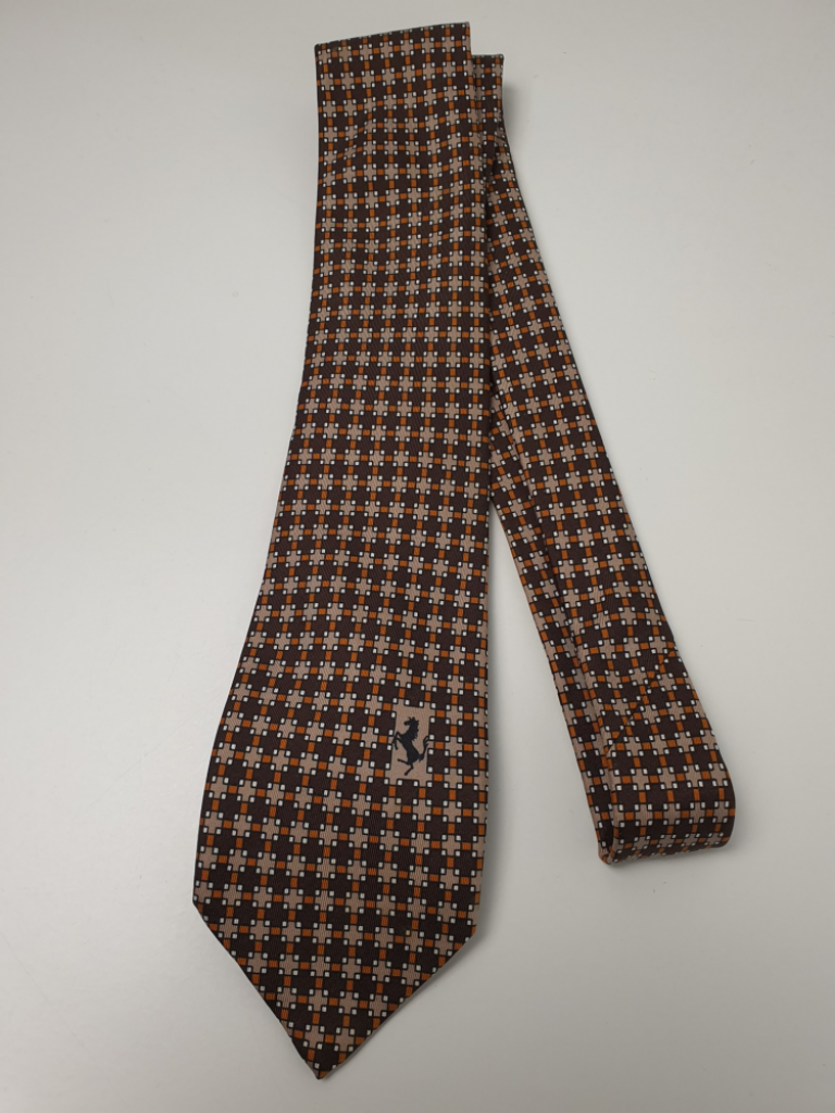 Mercatopoli Cravatta Vintage Ferrari 1978