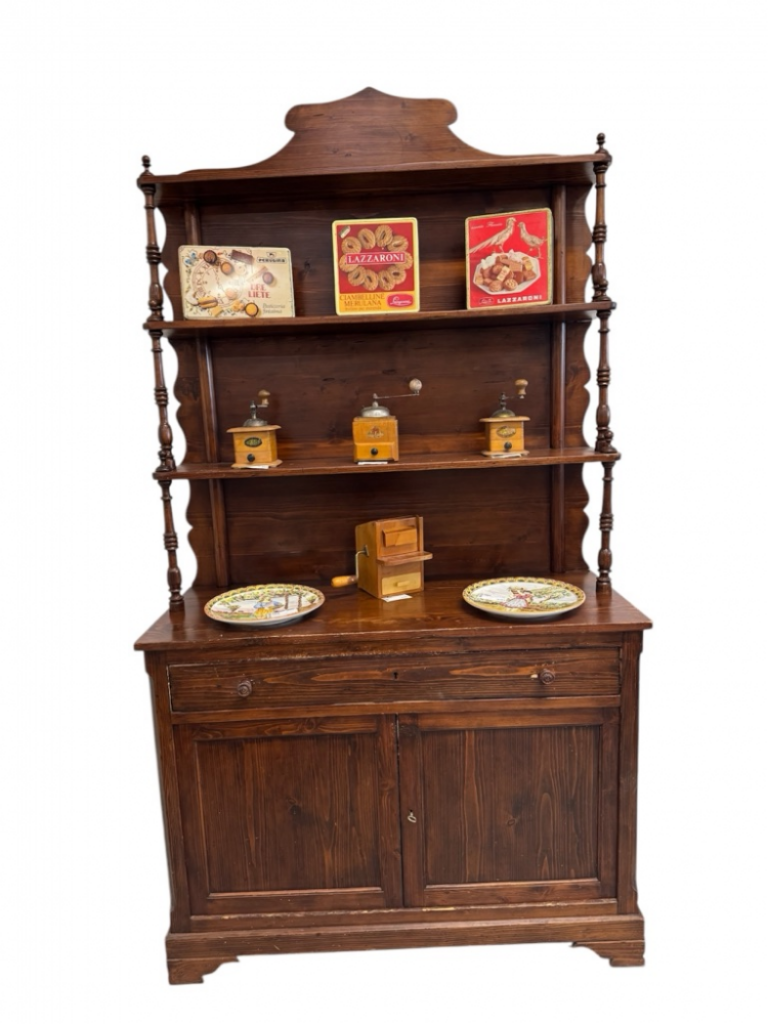 Mercatopoli Credenza Con Alzata A Piattaia