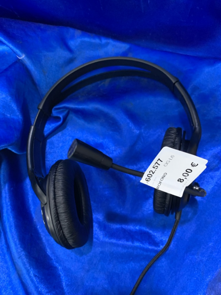 Mercatopoli CUFFIE PC CON MICROFONO