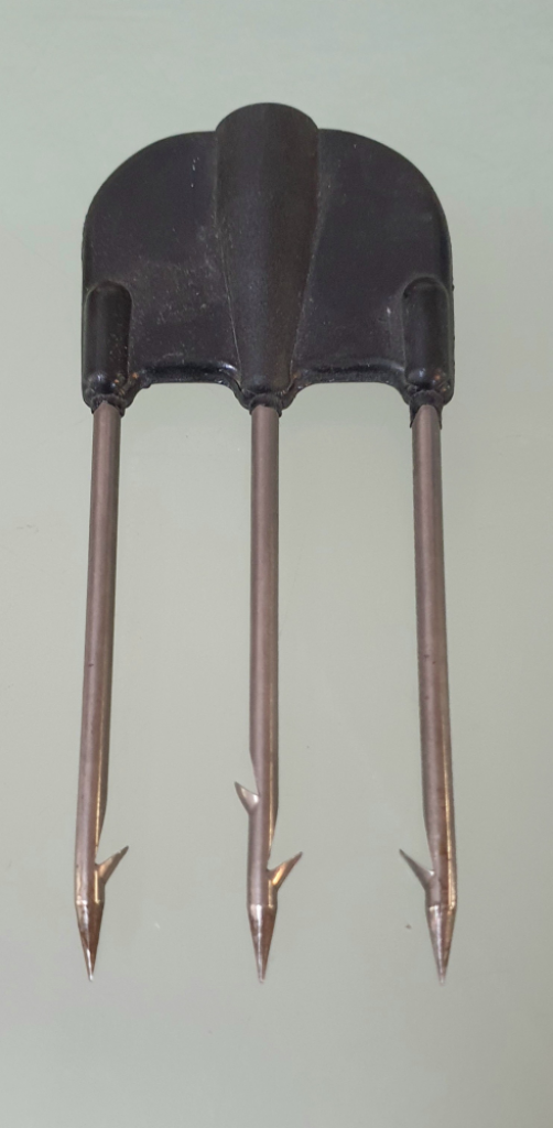 Mercatopoli Fiocina 3 Punte Acciaio Armonico Nuova