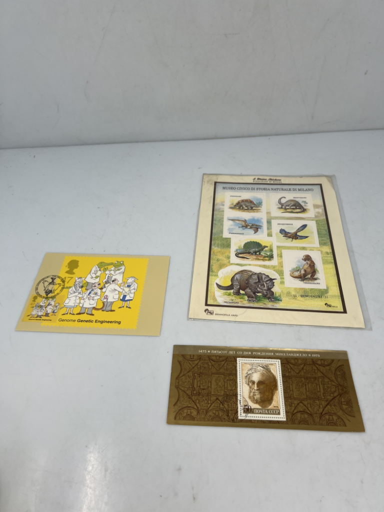 Mercatopoli Foglio Francobolli Collezione