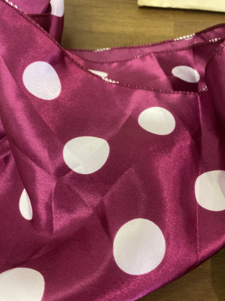 Mercatopoli Foulard A Pois Fucsia