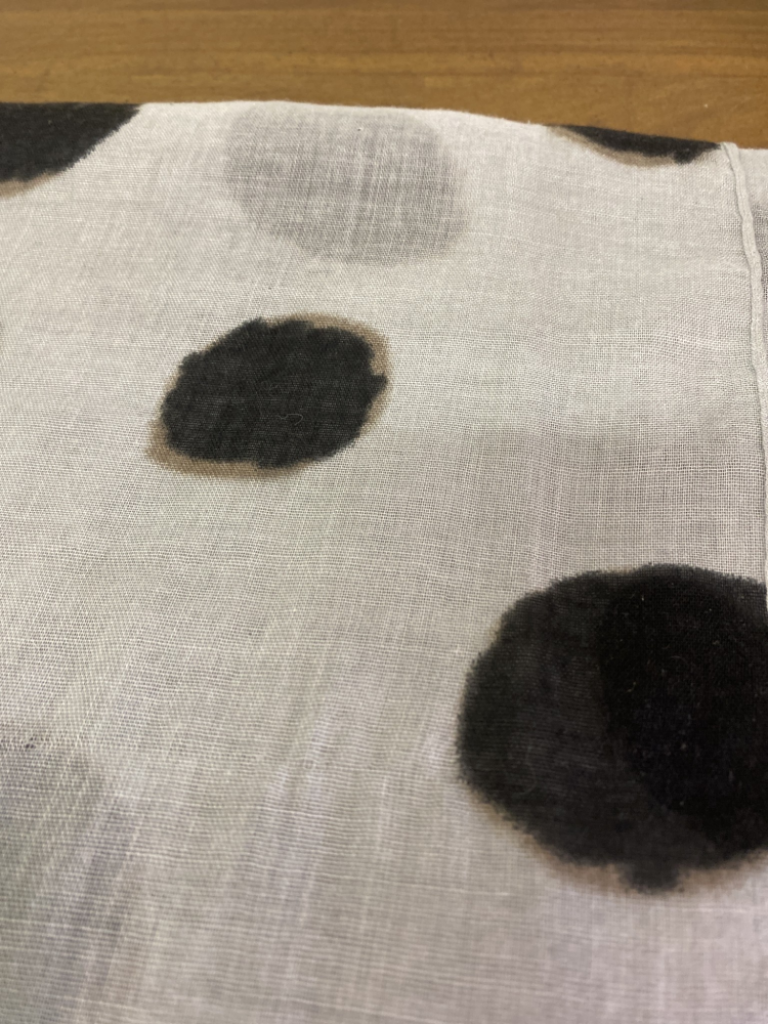 Mercatopoli Foulard Con Pois Neri