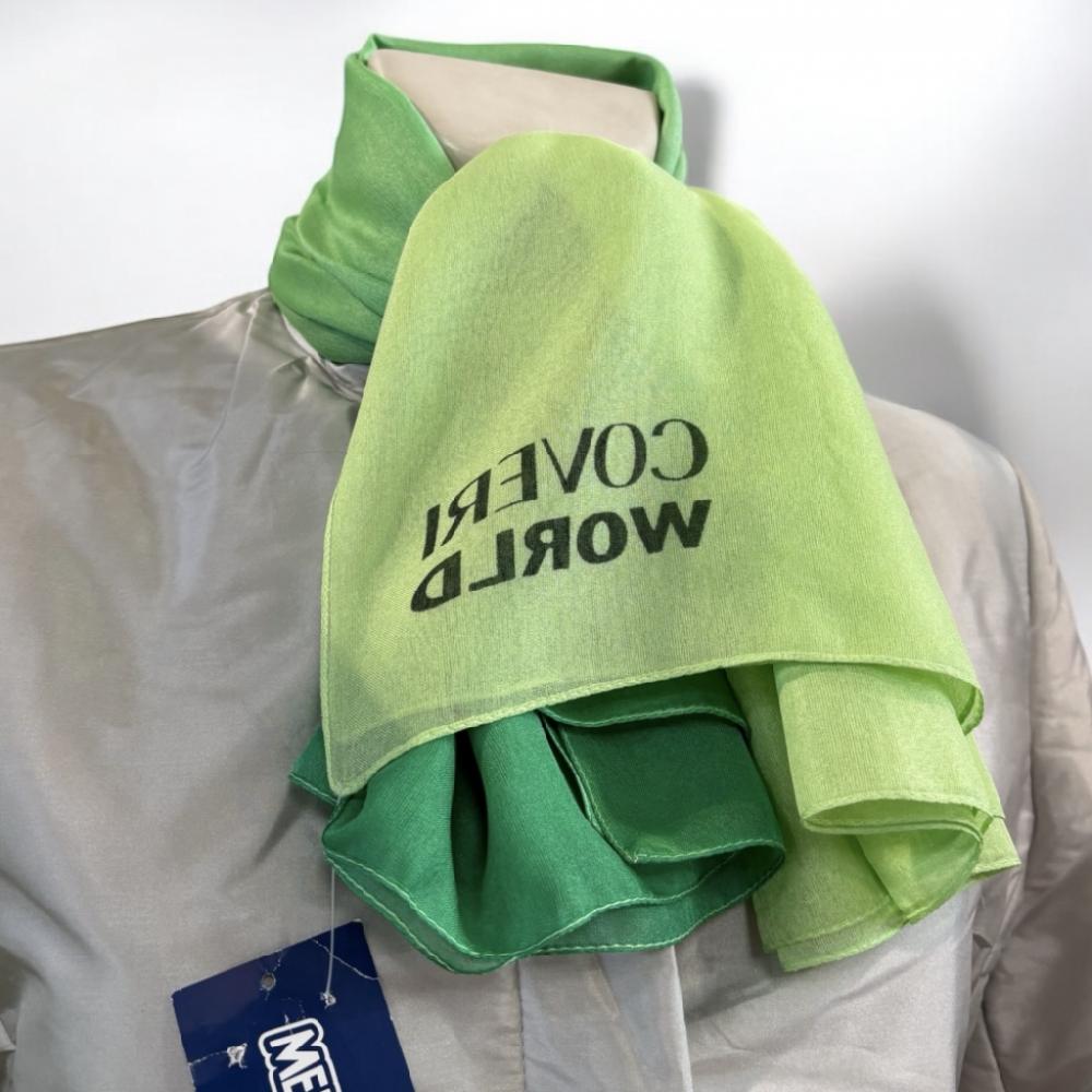 Mercatopoli FOULARD D COVERI WORD VERDE